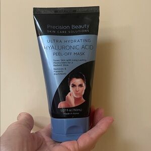 Precision Beauty Ultra Hydrating Hyaluronic Acid Peel-Off Mask - Blue